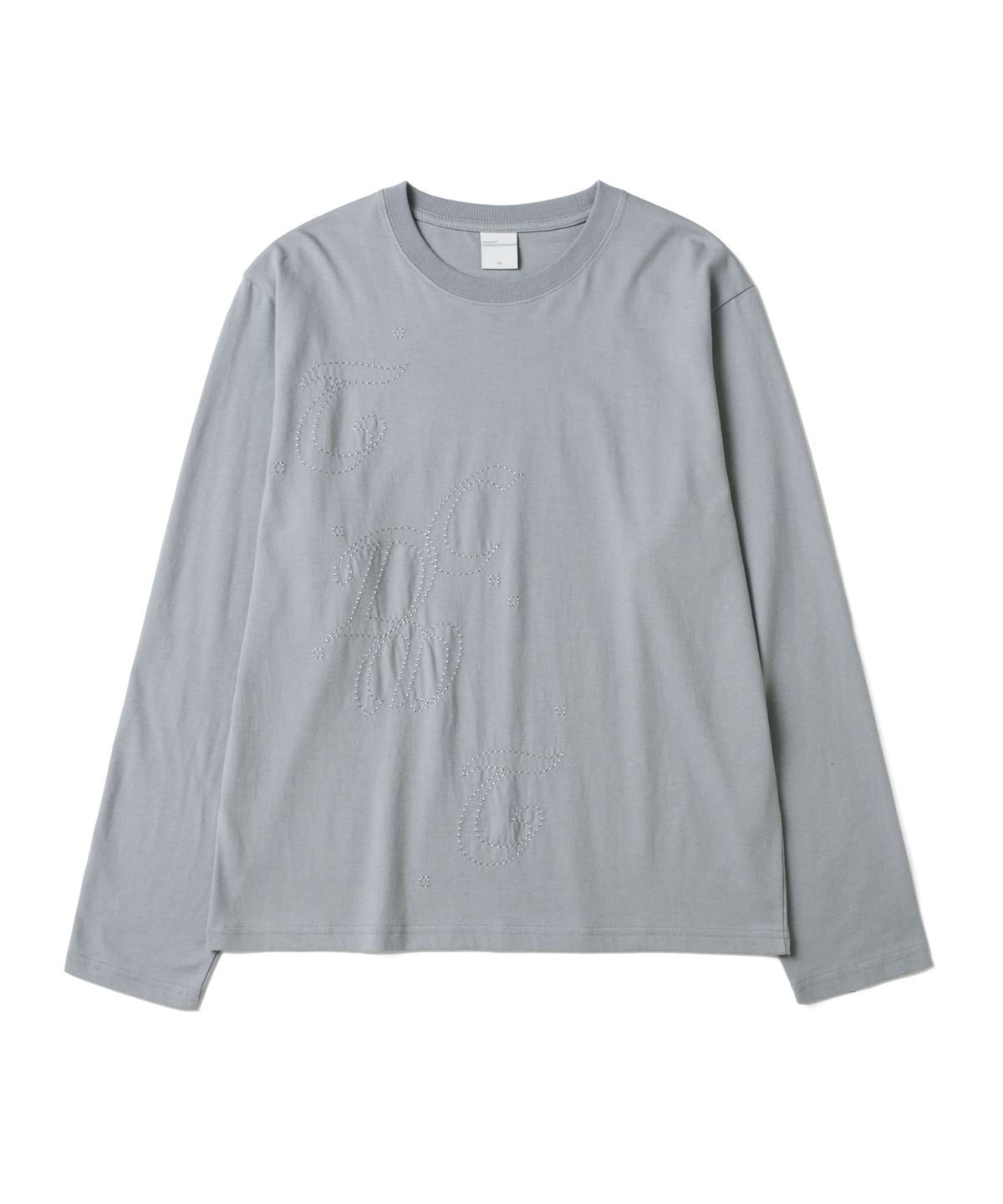 더콜디스트모먼트(THE COLDEST MOMENT) TCM satellite long sleeve (light grey)