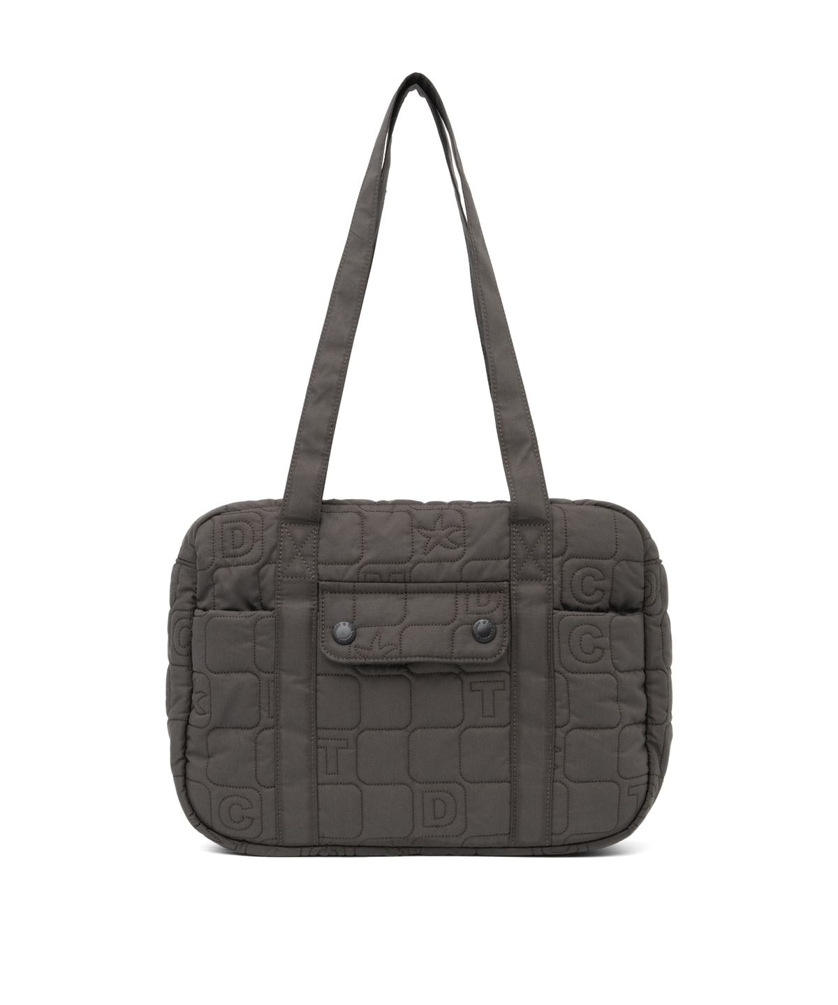 더콜디스트모먼트(THE COLDEST MOMENT) TCM tcdmt quilting shoulder bag (charcoal)