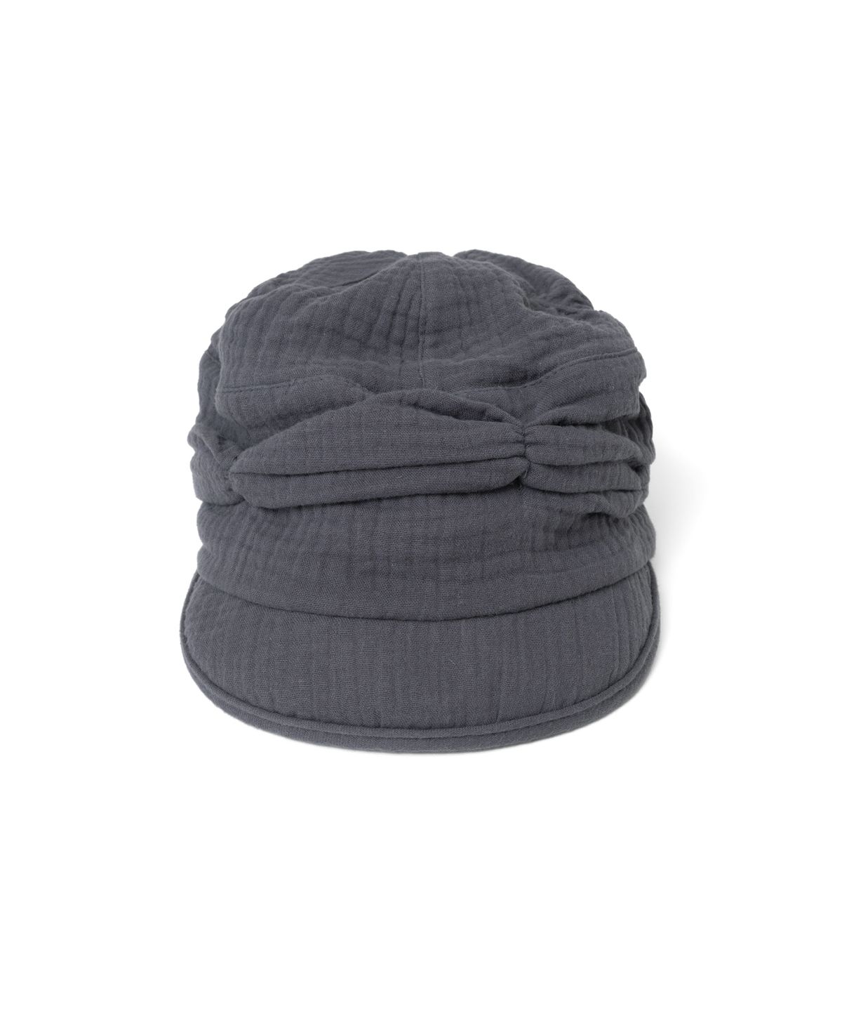 더콜디스트모먼트(THE COLDEST MOMENT) TCM shirring belt cap (charcoal)