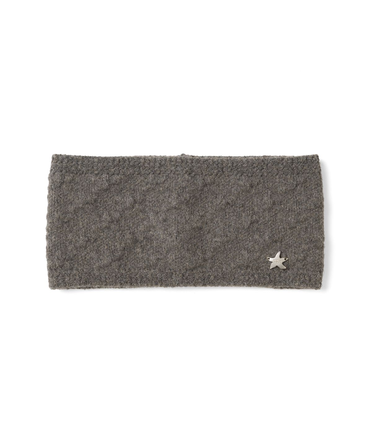 더콜디스트모먼트(THE COLDEST MOMENT) TCM cross knit head band (brown)