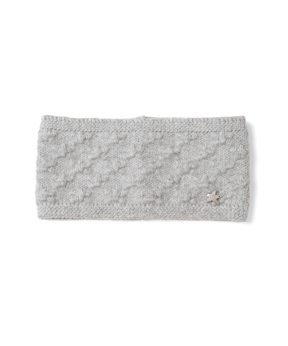 더콜디스트모먼트(THE COLDEST MOMENT) TCM cross knit head band (grey)
