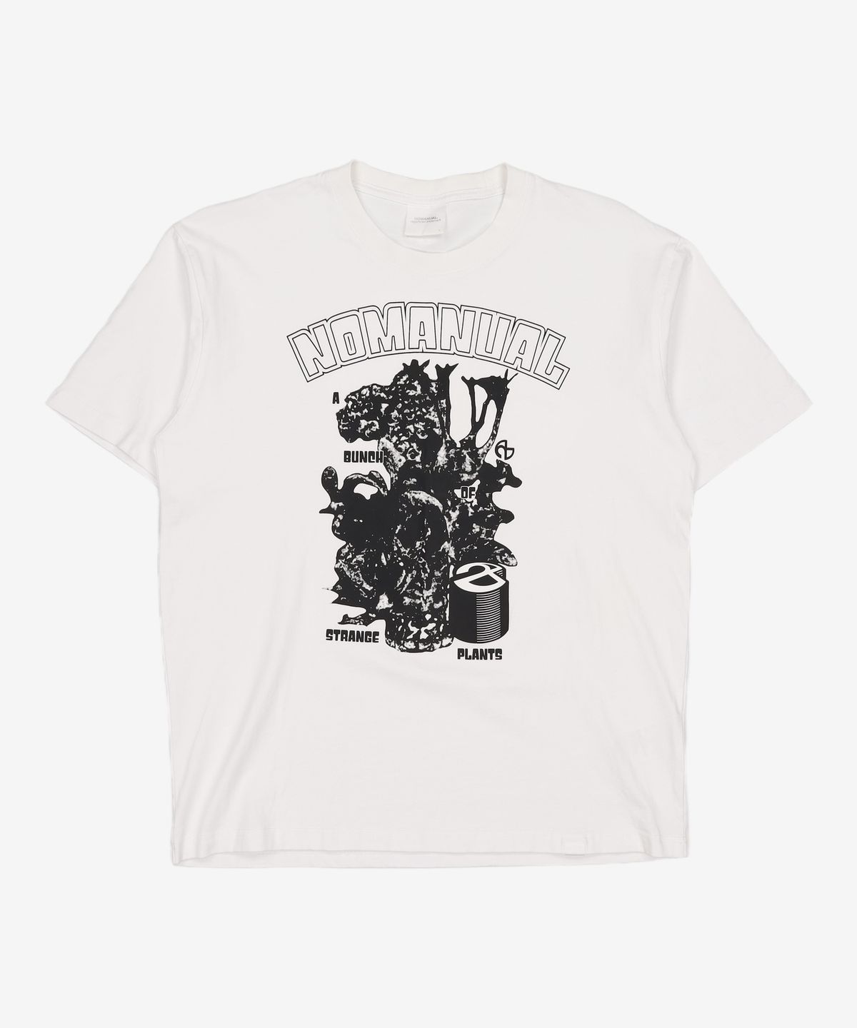노매뉴얼(NOMANUAL) S.P T-SHIRT - WHITE 95
