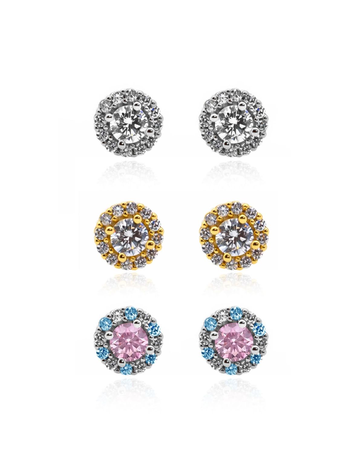 아이스볼(ICEBALL) Ice Flower Earring
