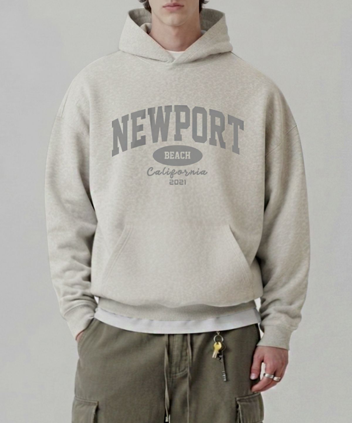 엠블룩(AMBLELOOK) 후디드 스웨트셔츠 NEWPORT (3color)