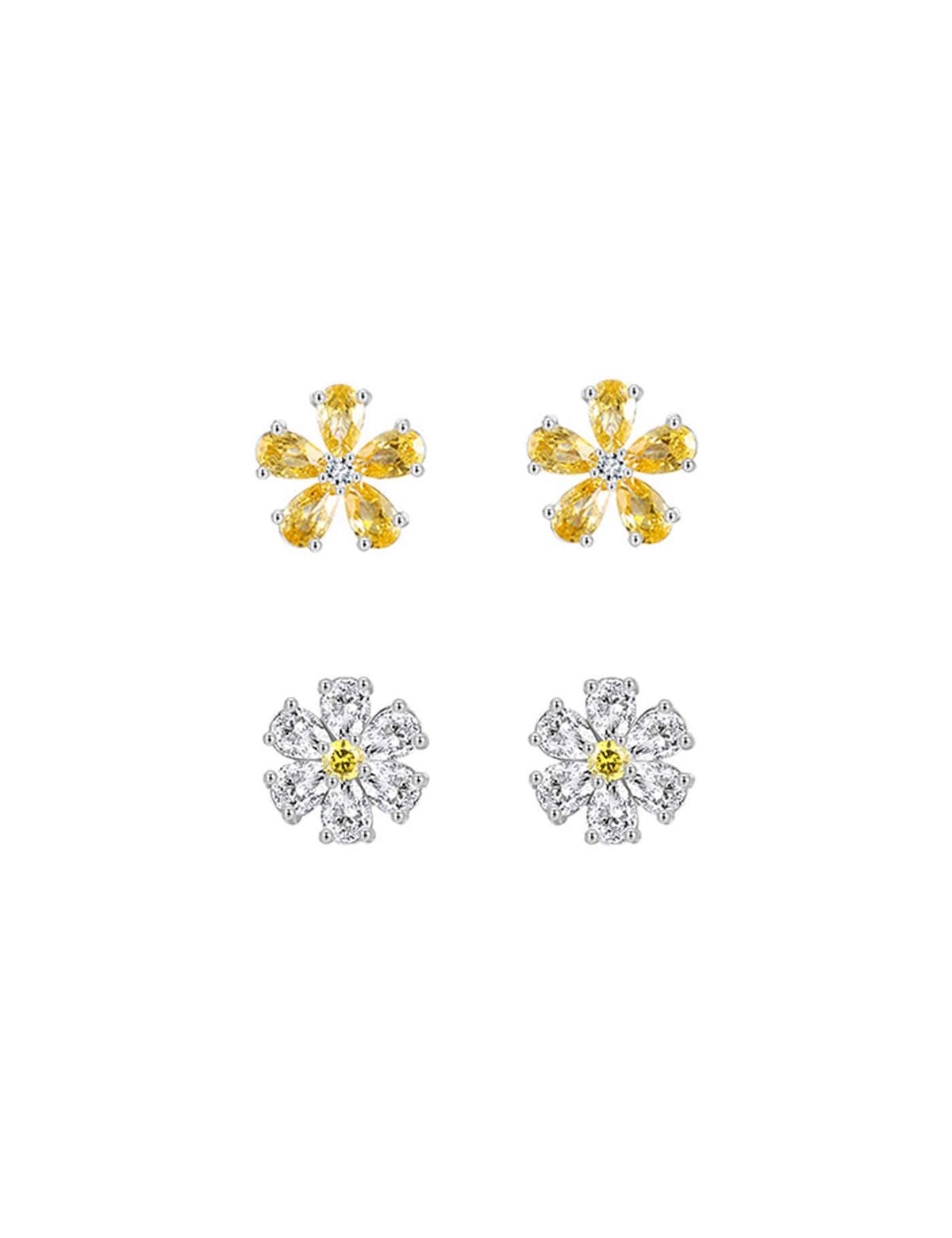 아이스볼(ICEBALL) Pear flower earring