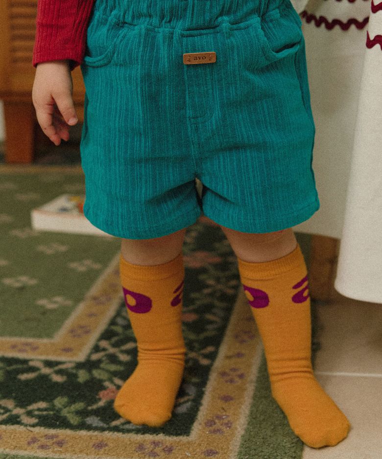 AVO LONG JACQUARD SOCKS_3colors