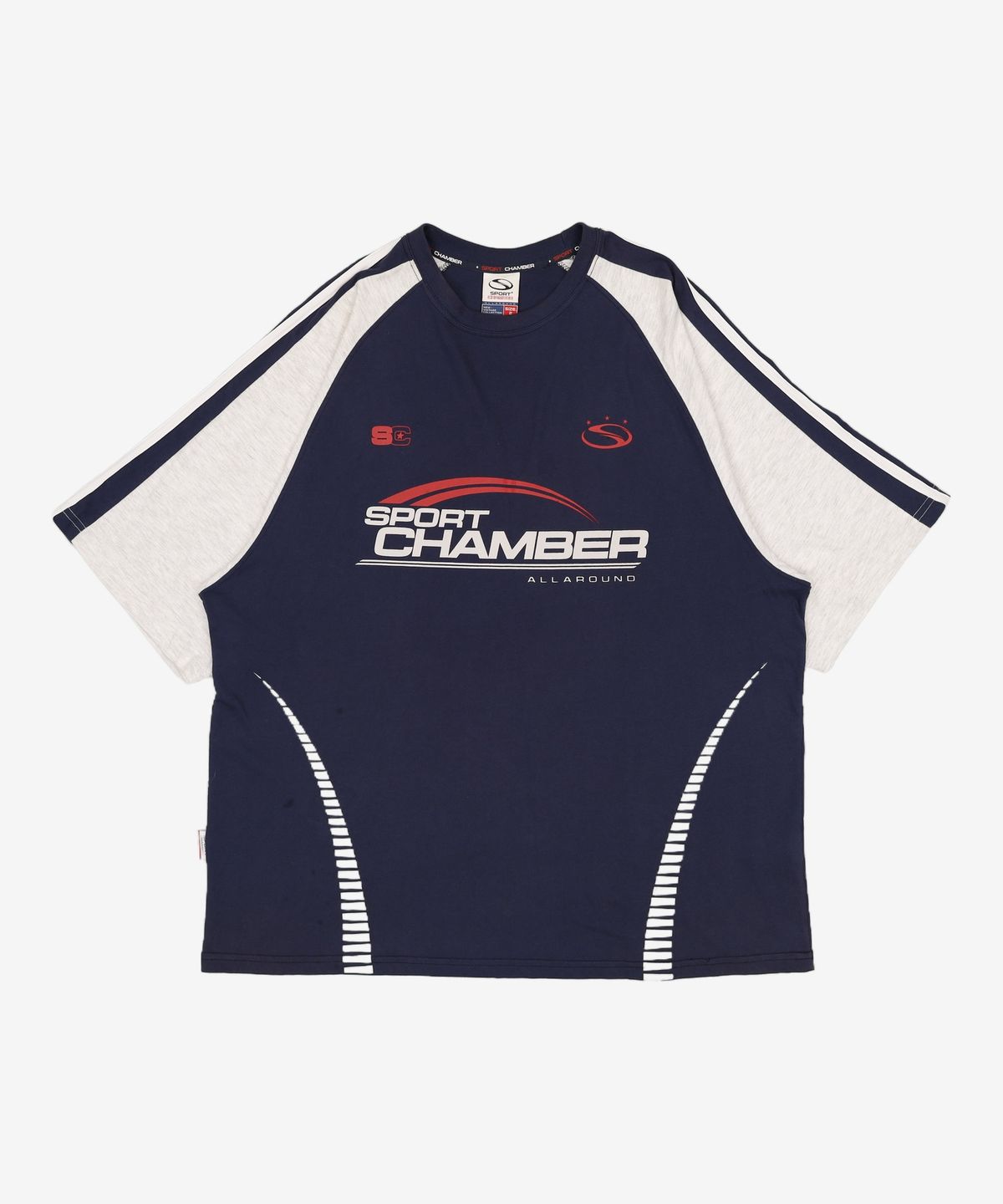 스포츠챔버(SPORT CHAMBER) SC 풋볼 티셔츠(네이비) 2