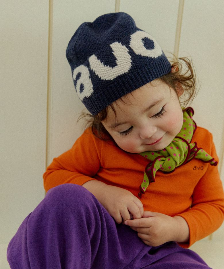 AVO LETTERING BEANIE_6colors