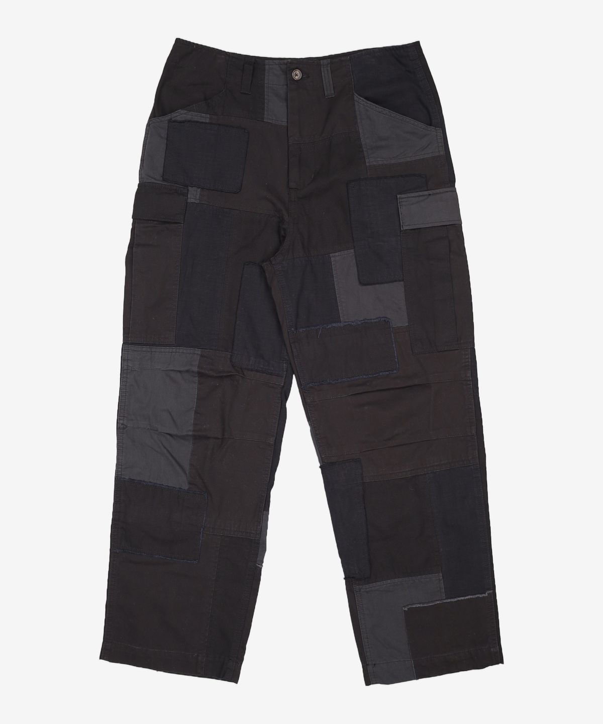 노매뉴얼(NOMANUAL) S.C MULTI PANEL PANTS - BLACK 100
