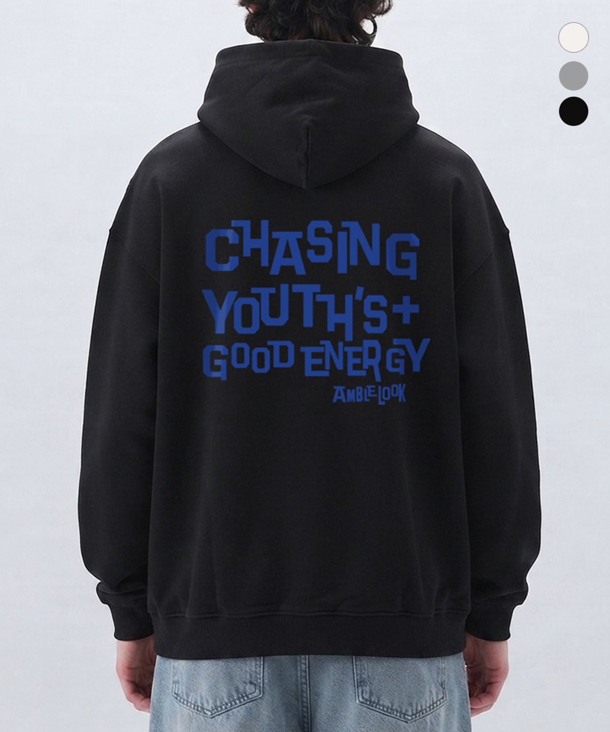 엠블룩(AMBLELOOK) 후디드 스웨트셔츠 ENERGY (3color)