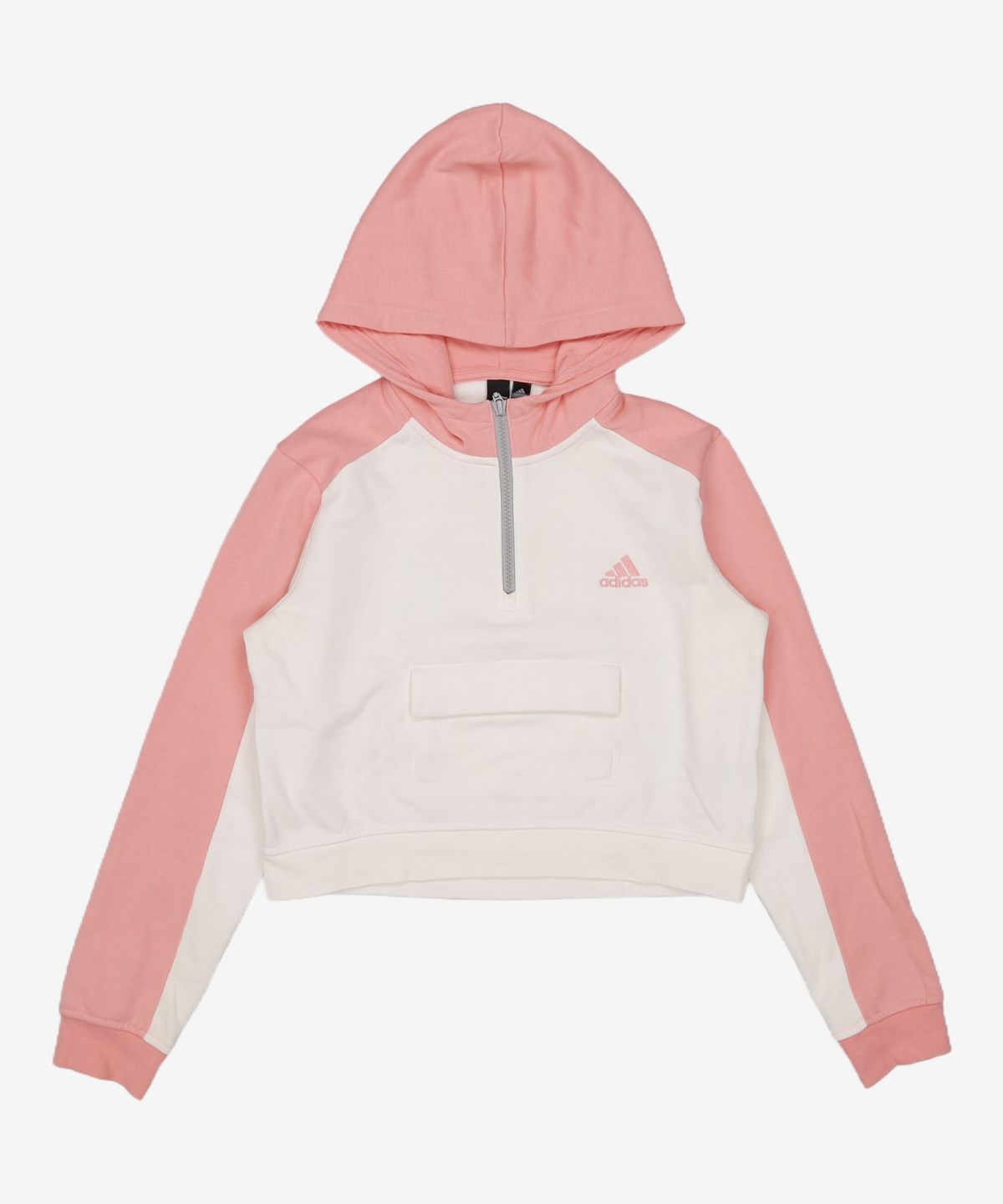 아디다스(ADIDAS) 후디 W - 화이트:핑크 / GG6846 S