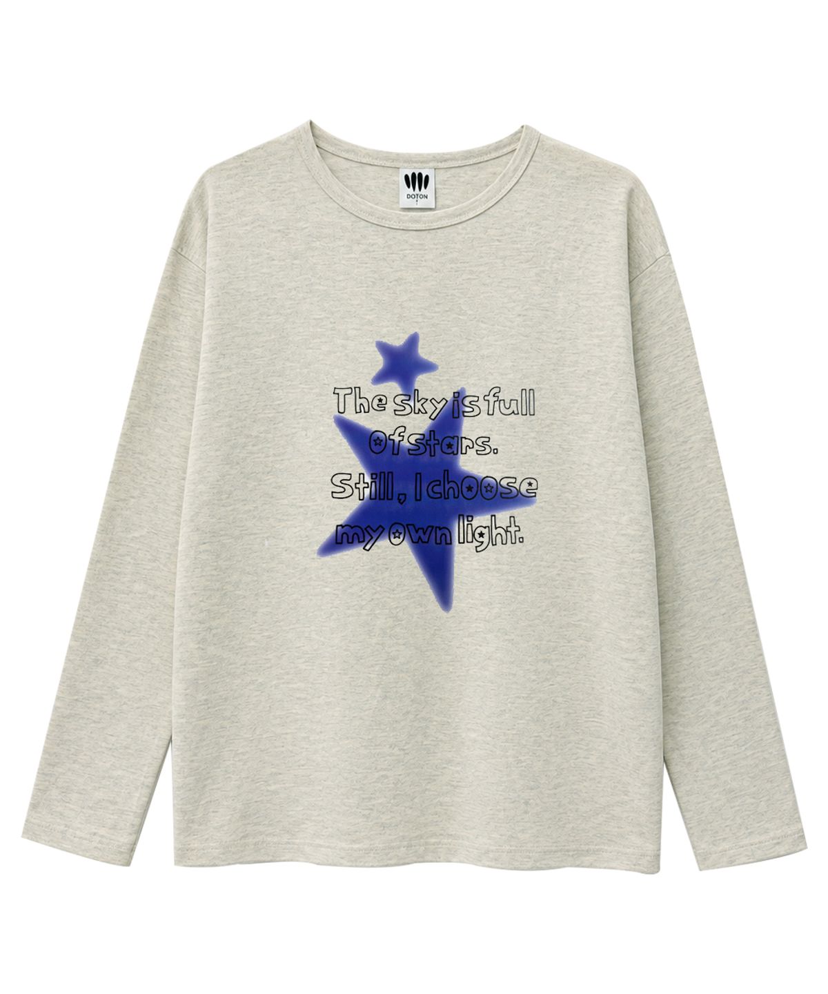 도톤(DOTON) OWN LIGHT LONG SLEEVE (Oatmeal)
