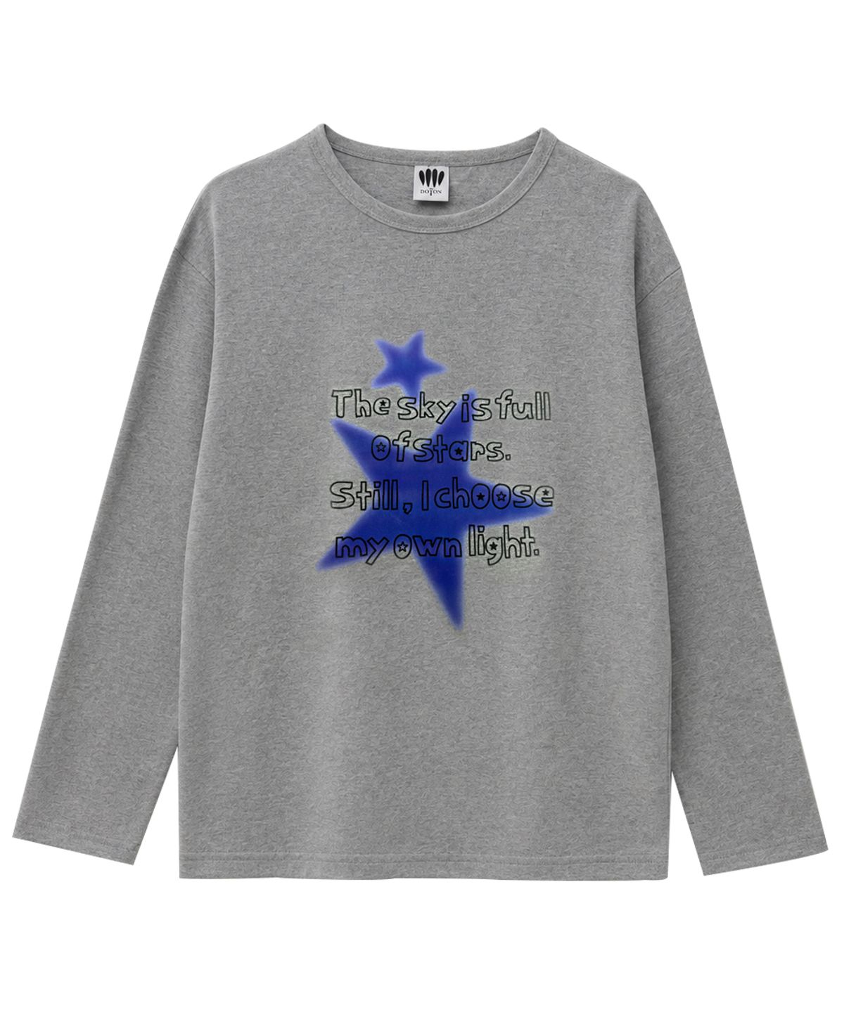 도톤(DOTON) OWN LIGHT LONG SLEEVE (Grey)