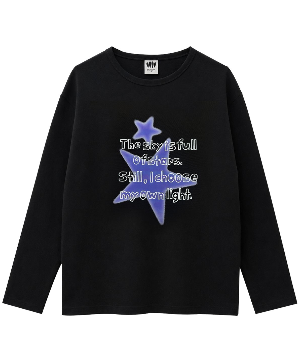 도톤(DOTON) OWN LIGHT LONG SLEEVE (Black)