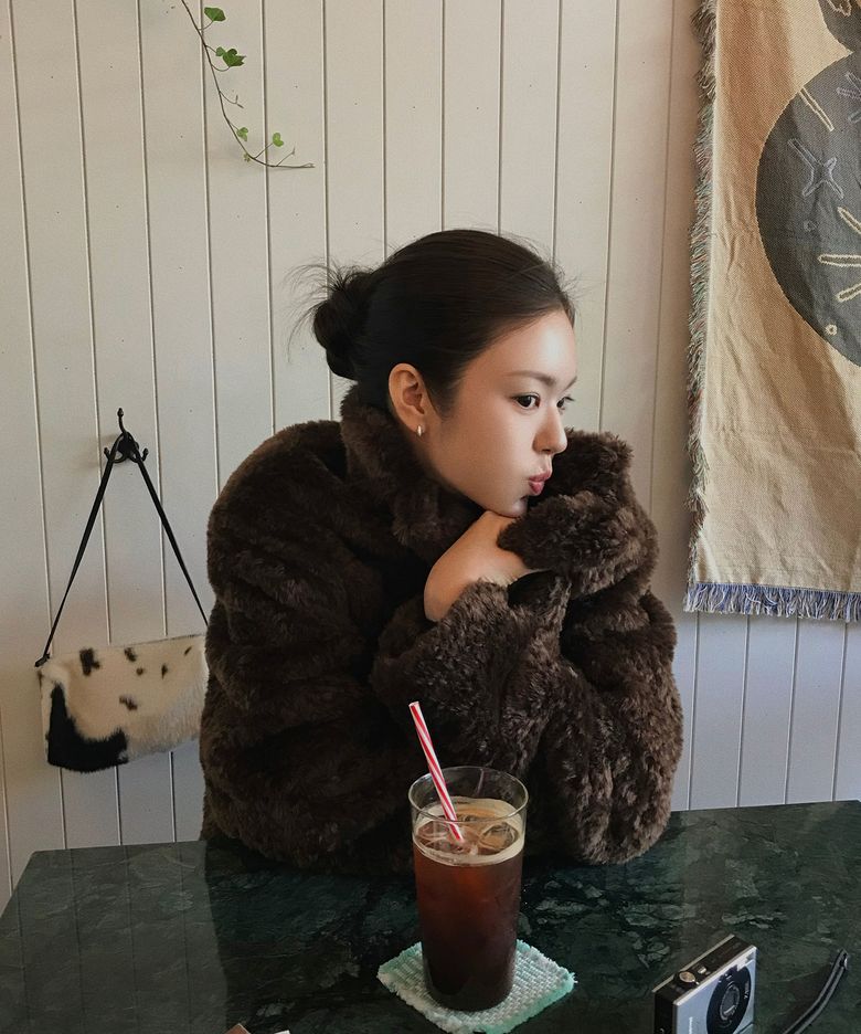Bonnie Fur Half Coat_Brown
