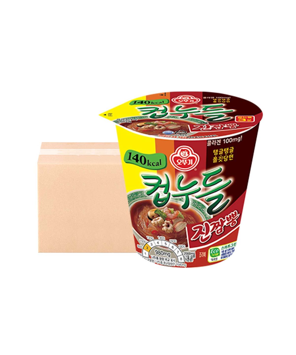오뚜기(OTOKI) 컵누들 진짬뽕 38g 15개