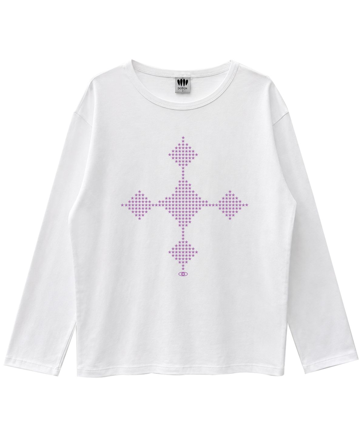 도톤(DOTON) STELLAR CROSS LONG SLEEVE (White)