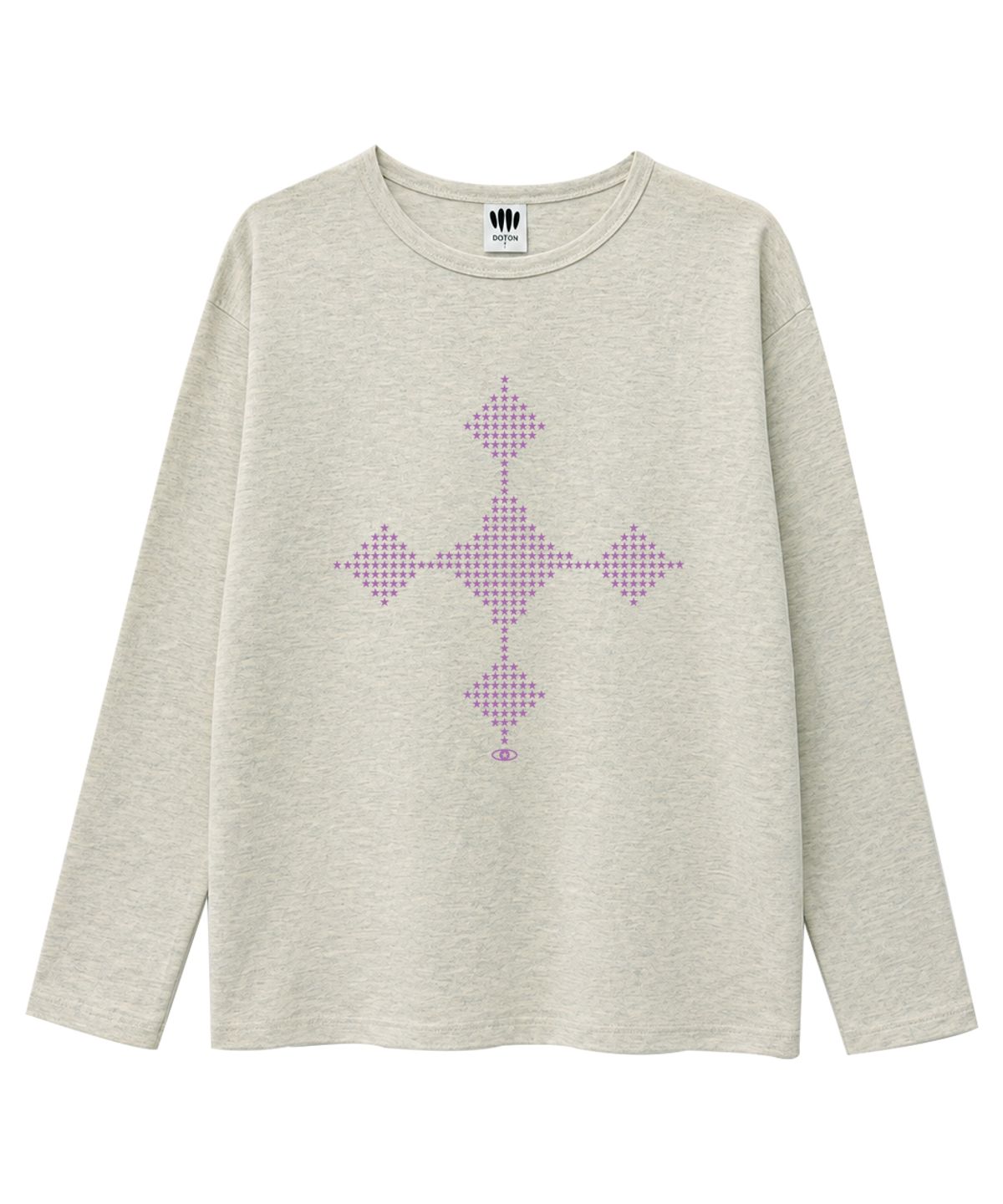 도톤(DOTON) STELLAR CROSS LONG SLEEVE (Oatmeal)