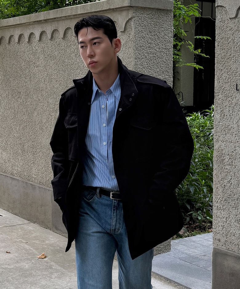 코튼 필드 자켓 [블랙]