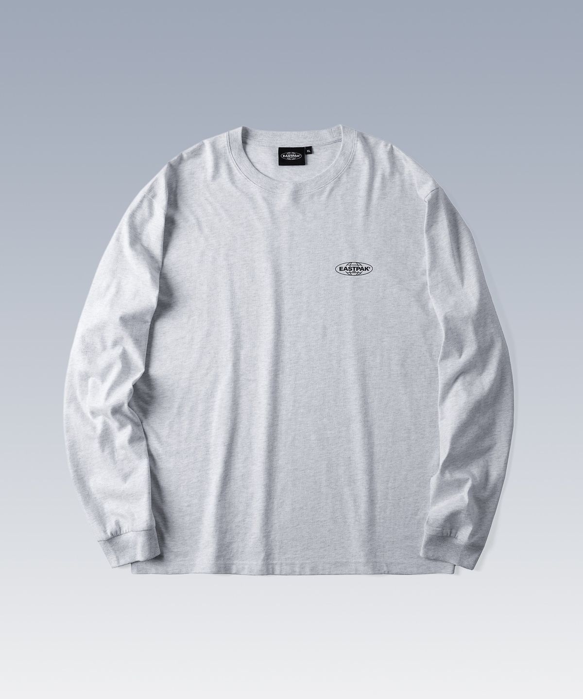 이스트팩(EASTPAK) 베이직 로고 티셔츠 Light Grey Melange