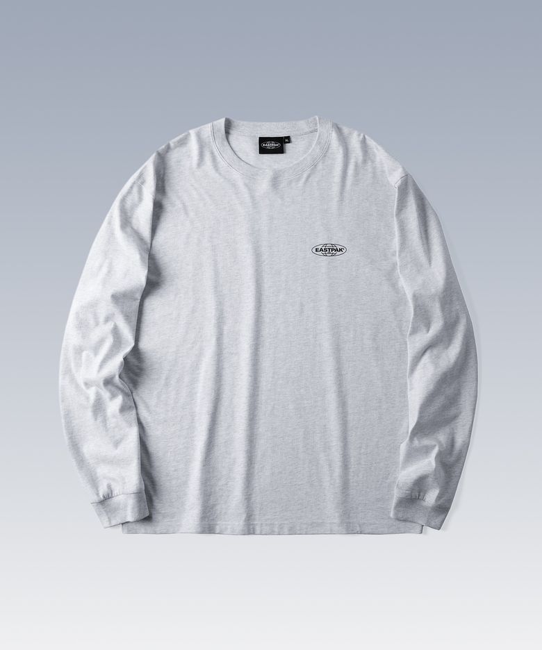 베이직 로고 티셔츠 Light Grey Melange