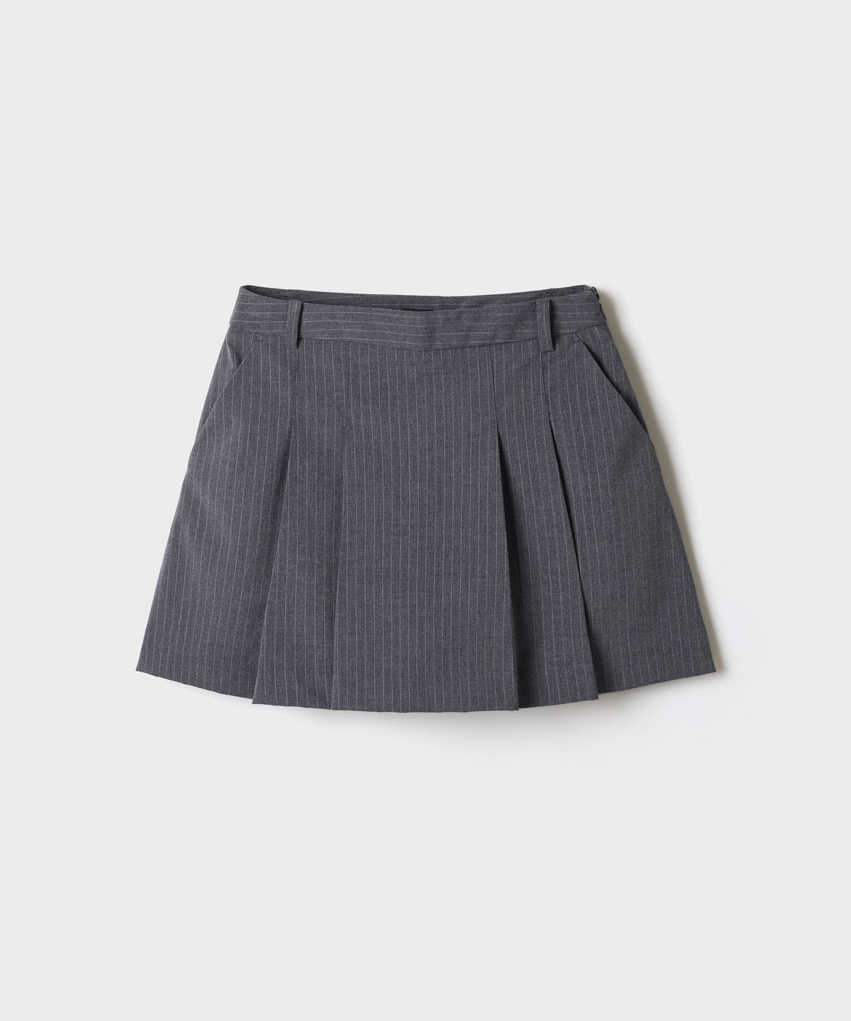 스파오(SPAO) 플리츠 미니 스커트_SPWHG49W11