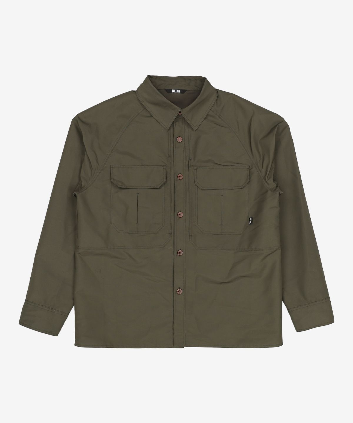 트릴리온(TRILLION) 트렌치 스티치 오버핏 셔츠자켓 (KHAKI) M