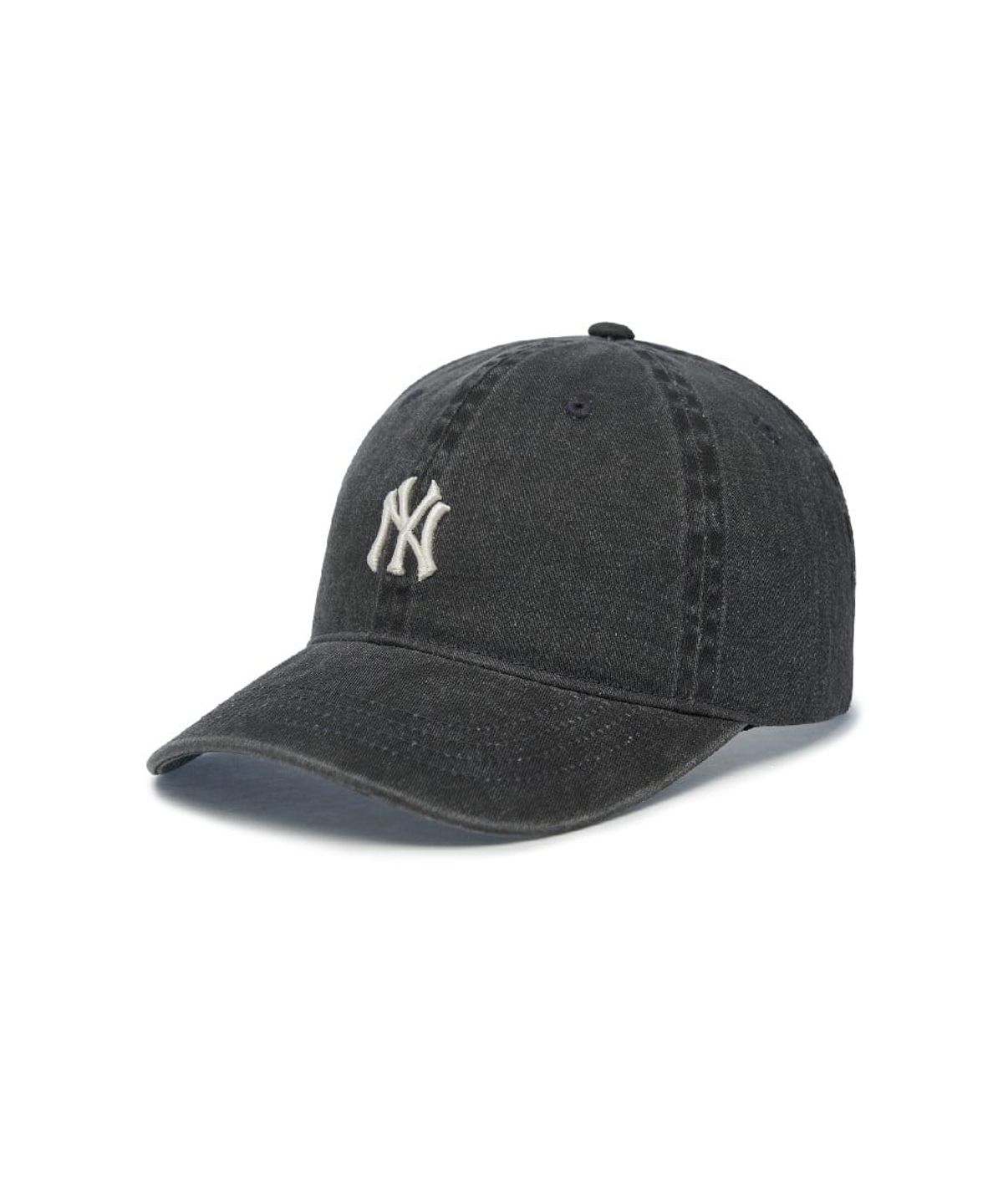 엠엘비 키즈(MLB KIDS) 피그먼트 워싱 볼캡 NY (D.Charcoal Grey)