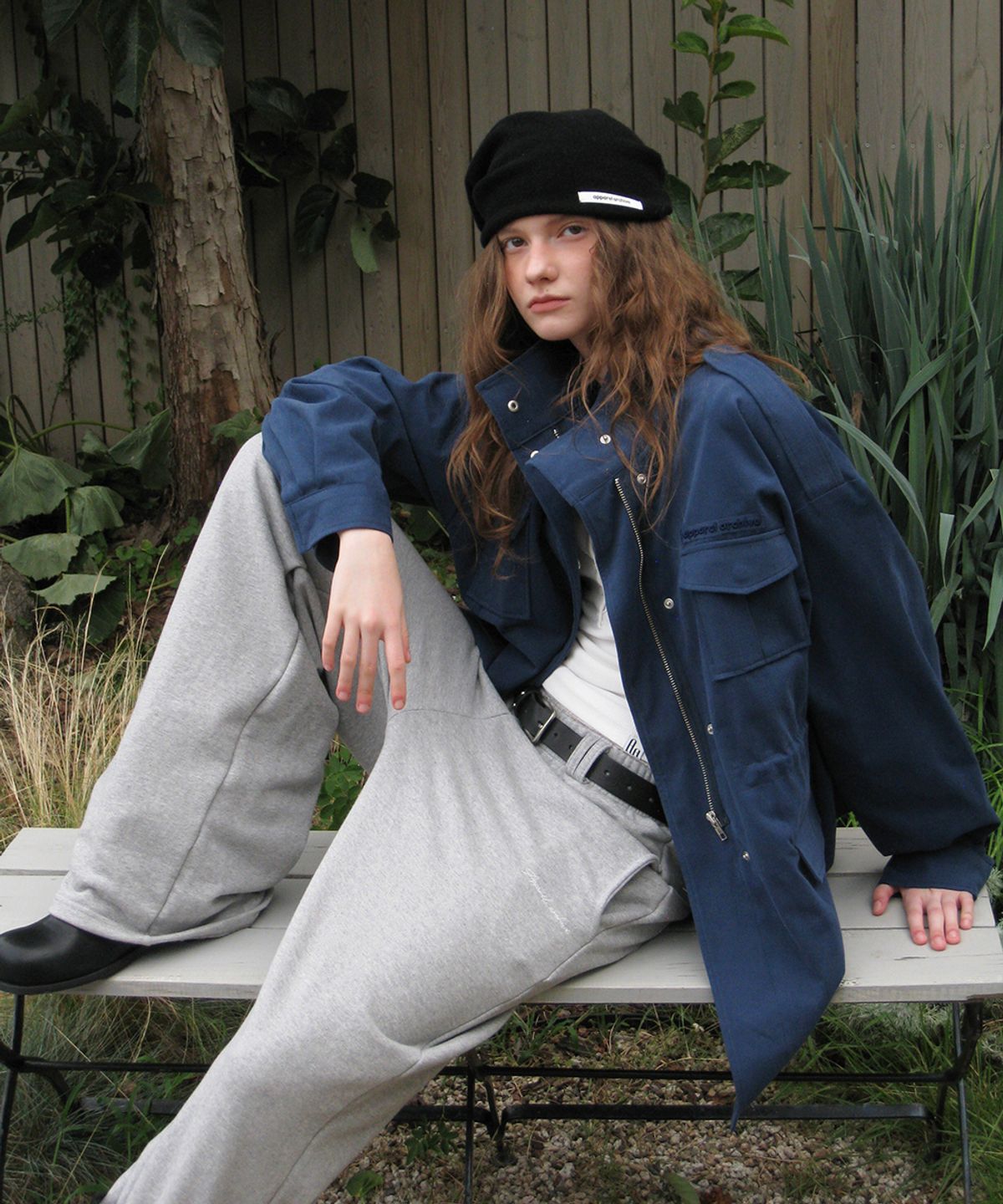 어패럴아카이브(APPAREL ARCHIVE) Paste field jacket - Navy