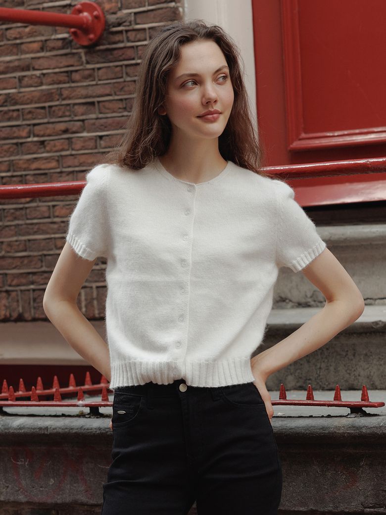 MOMO Angora Cardigan(모모)_IVORY
