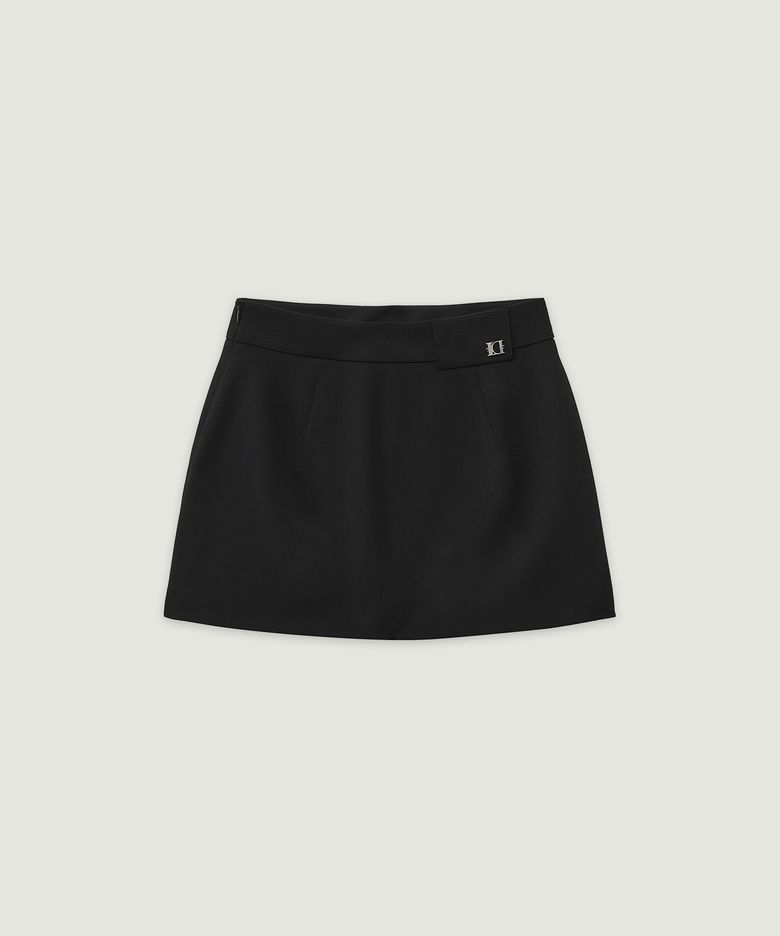 FRENCH Micro Shorts Skirt Black