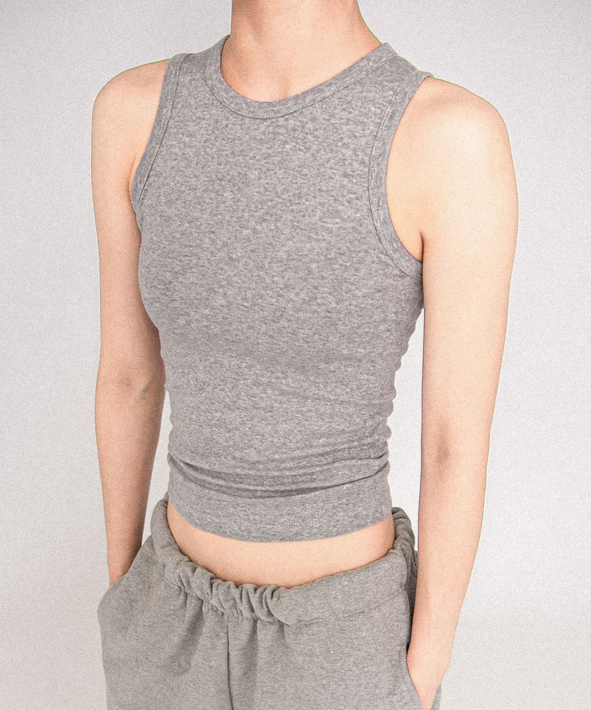더트(DURT) DAILY SLEEVELESS (GREY)