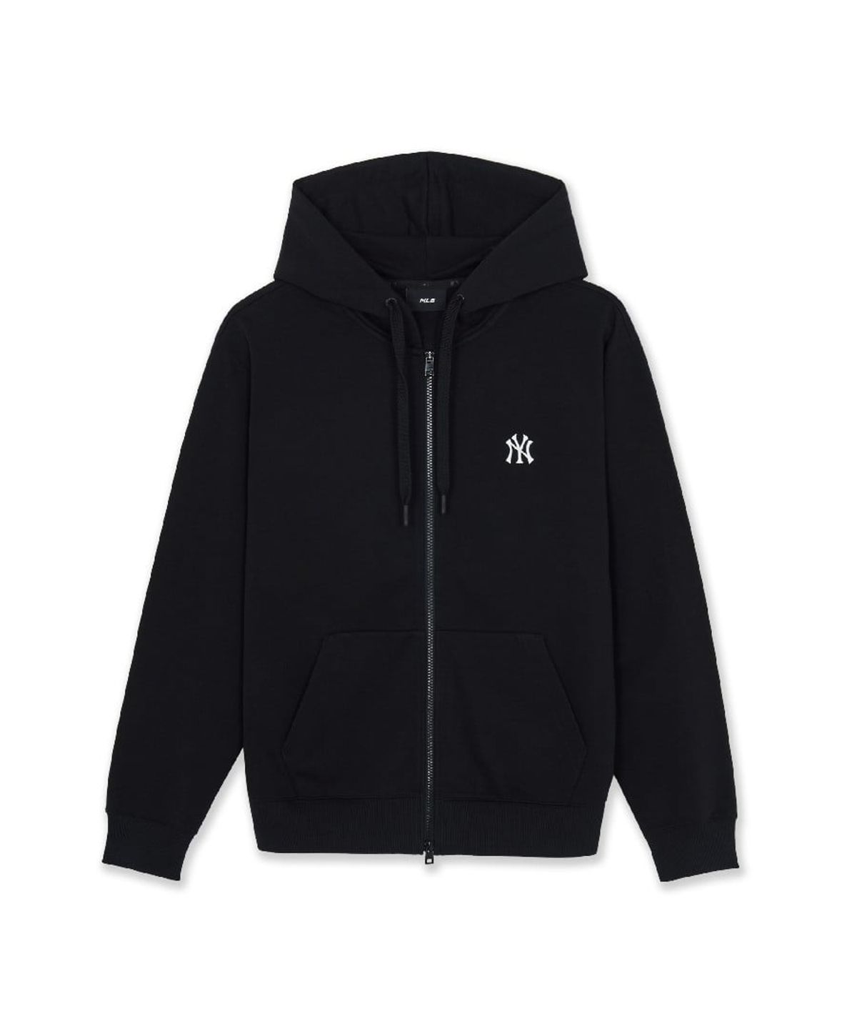 엠엘비(MLB) 베이직 스몰로고 후드집업 NY (Black)