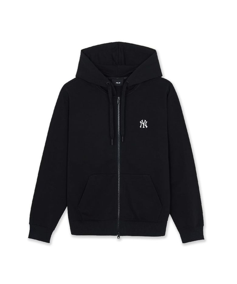 베이직 스몰로고 후드집업 NY (Black)