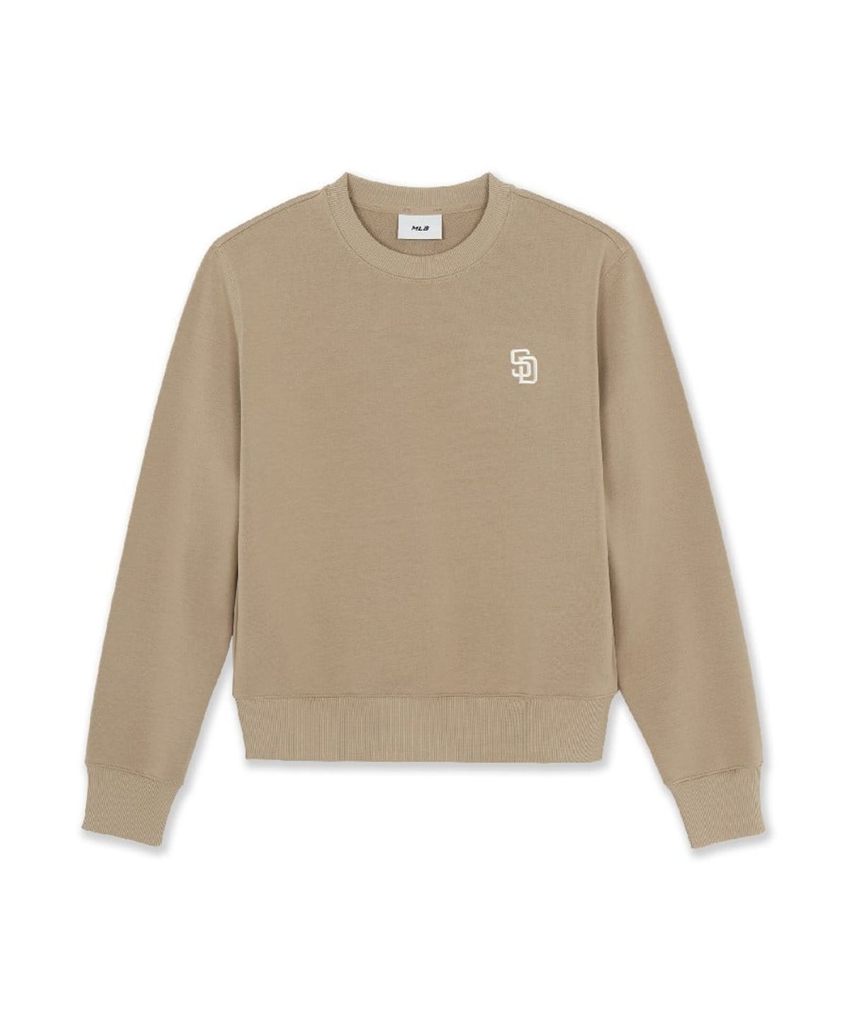 엠엘비(MLB) 베이직 스몰로고 맨투맨 SD (Mg.Beige)