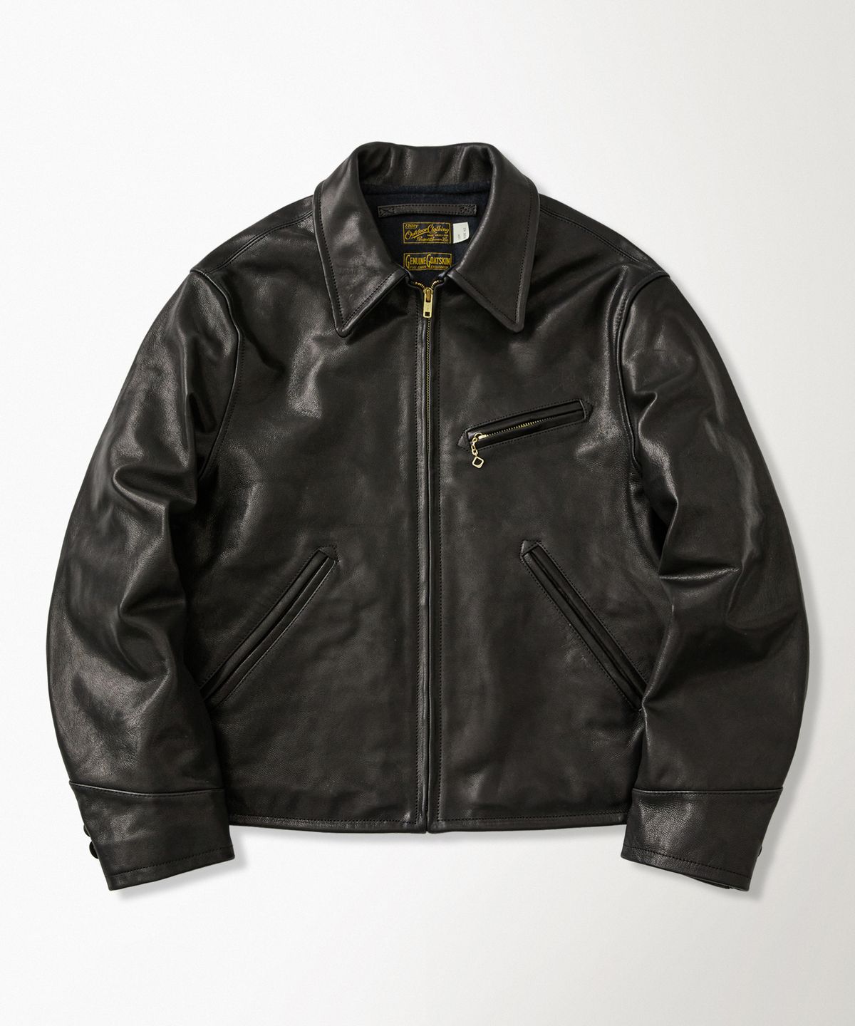 브론슨(BRONSON) Lot 391 Cossack Goatskin Leather Jacket