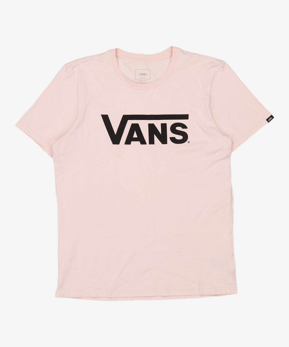 반스(VANS) 플라잉 V 티셔츠 - 스트로베리 크림 / VN0A33ZLSYC1 M
