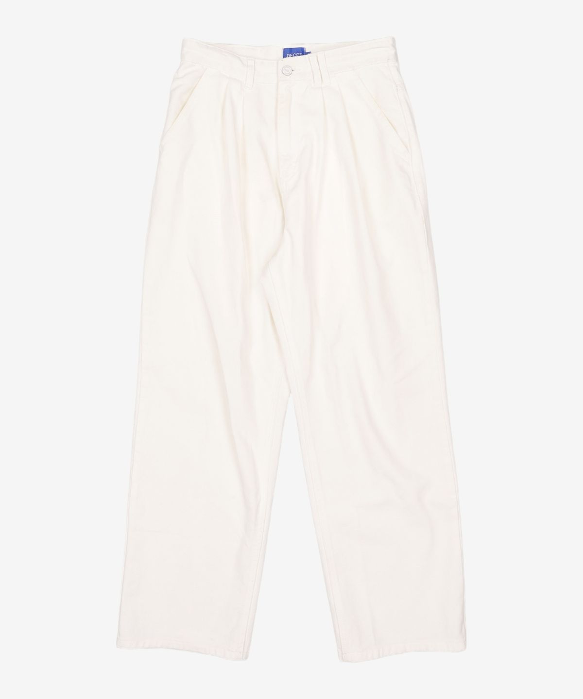 데케트(DECET) Dawn 2Pleats Wide Pants DCPT007Ivory 28