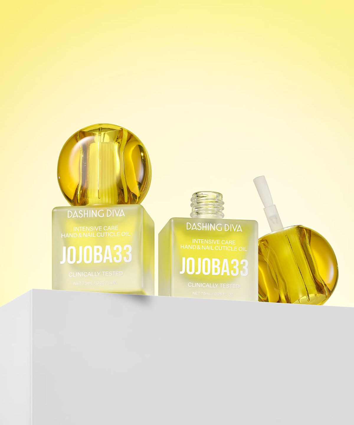 데싱디바(DASINGDIVA) 호호바33 인텐시브 케어 핸드 앤 네일 큐티클 오일 네일강화제 7.5 ml