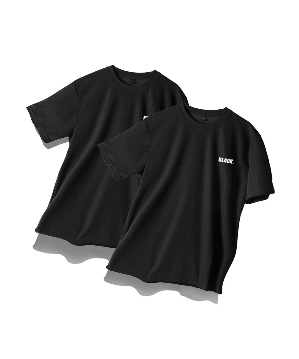 블랙몬스터핏(BLACK MONSTER FIT) [2PACK] BLACK 쿨링플러스 기능성 스포츠 반팔 티셔츠 (3color)