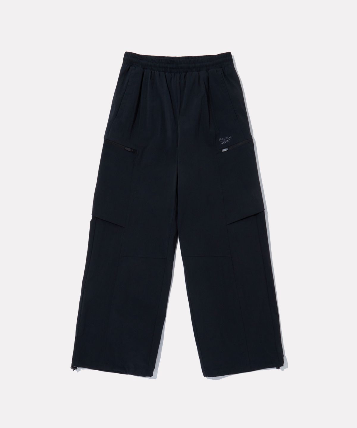 리복(REEBOK) 올커버 스트레치 2WAY 팬츠 - 블랙