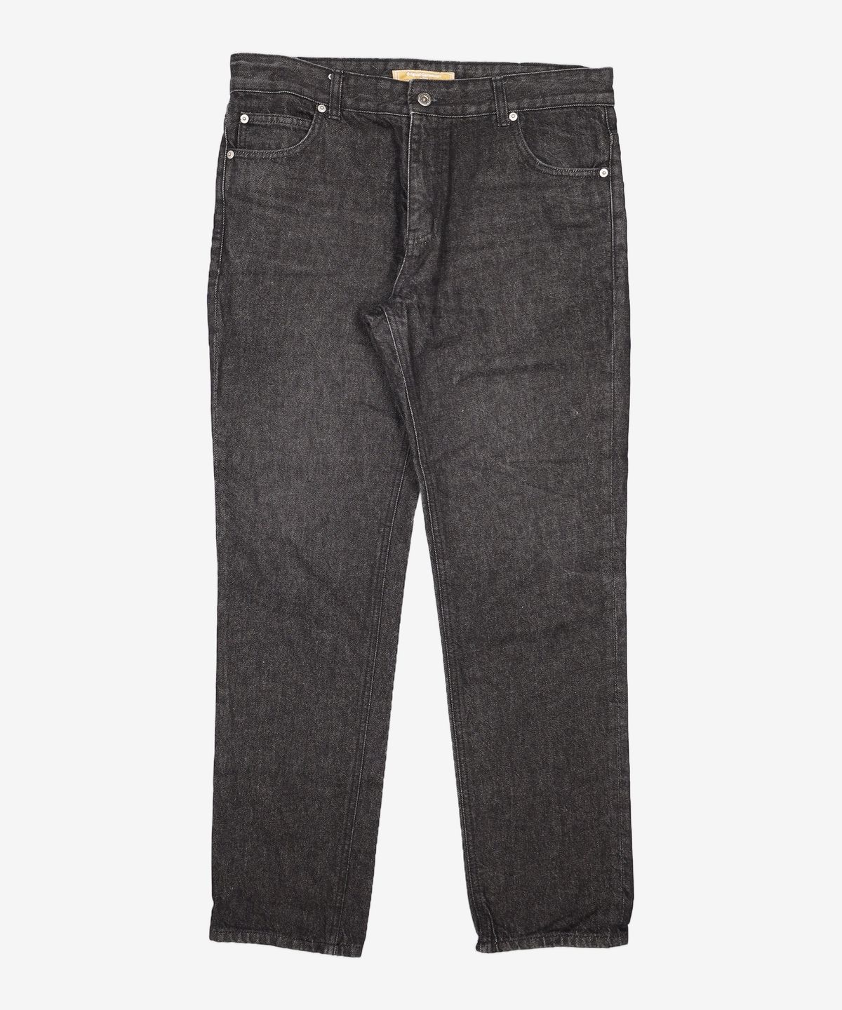 프리즘웍스(FRIZMWORKS) OG SLIM CROP DENIM PANTS _ BLACK XL