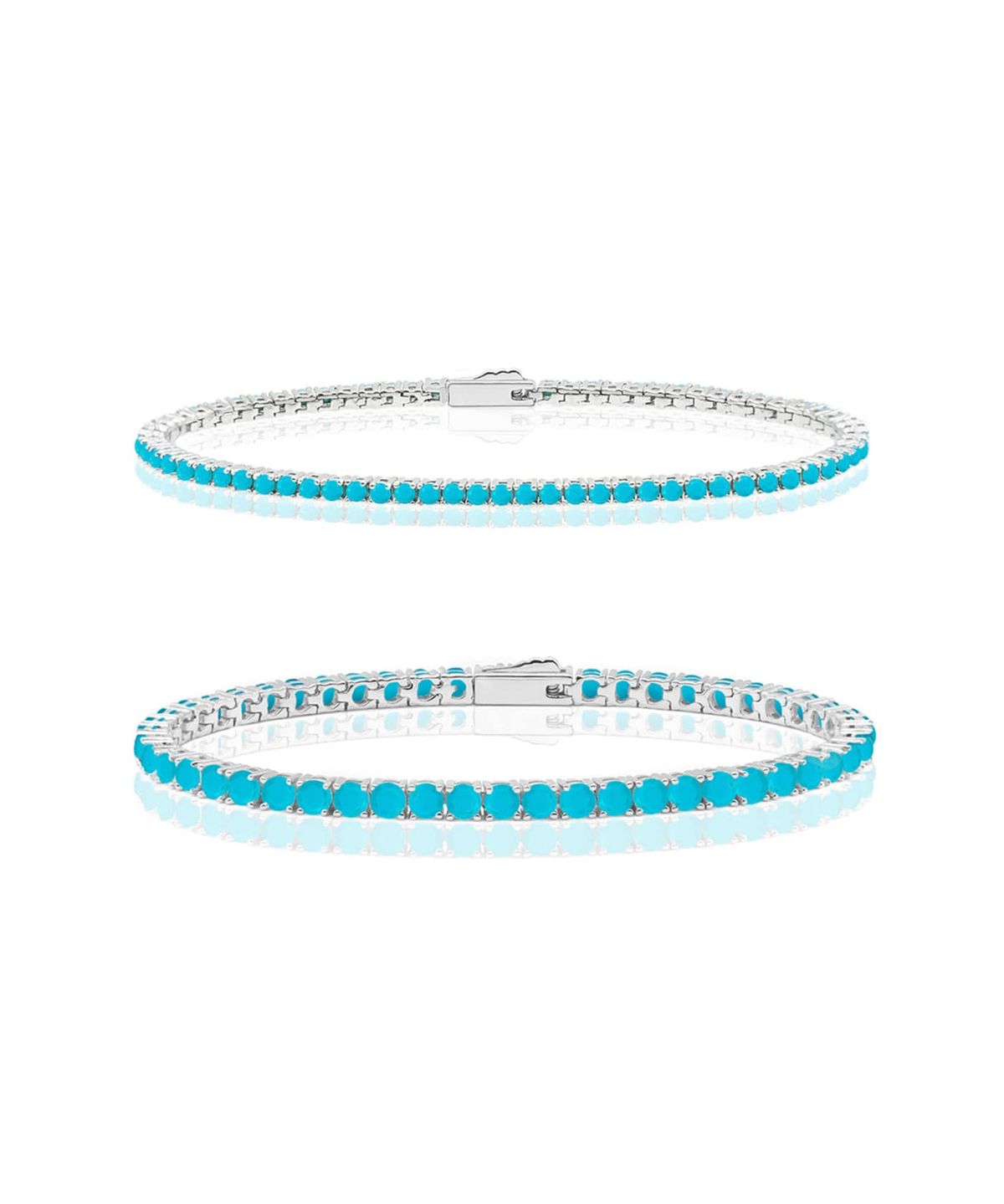 아이스볼(ICEBALL) Turquoise tennis bracelet