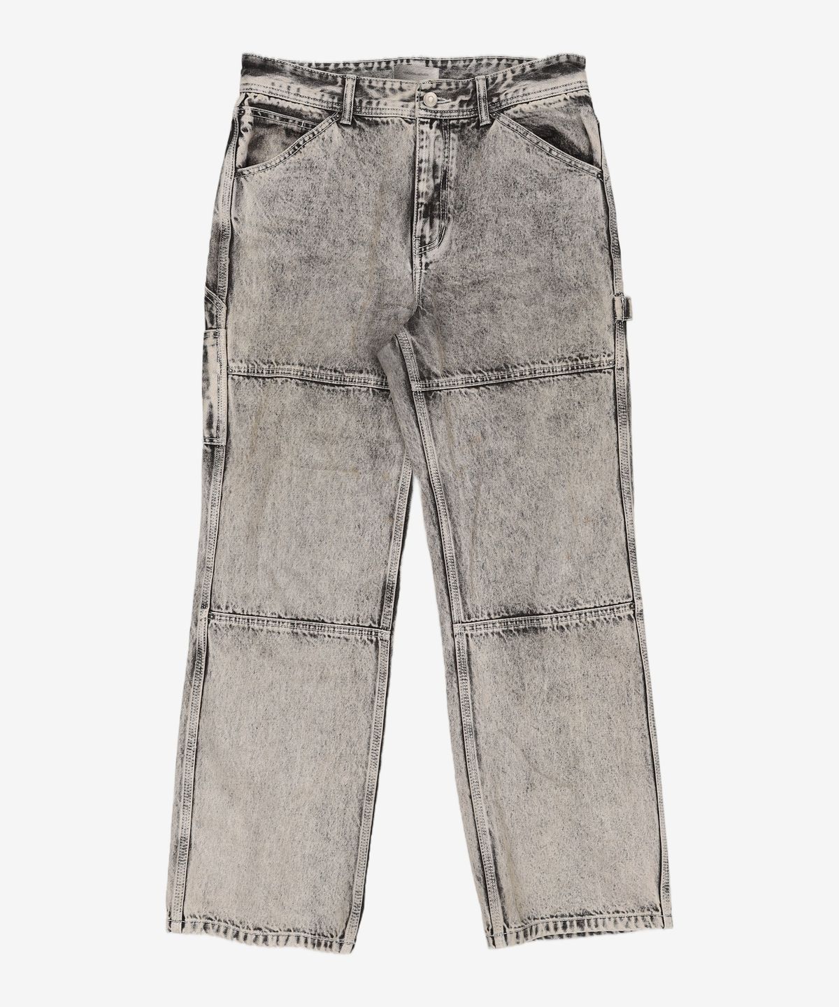 메종미네드(MAISON MINED) WHITE SPREAD CARPENTER DENIM-WHITE M