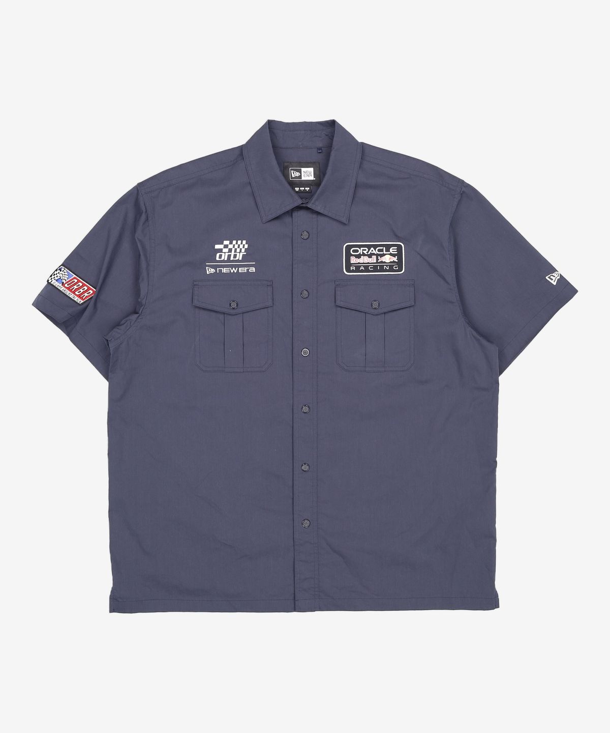 뉴에라(NEW ERA) 오라클 레드불 레이싱 워크 셔츠 네이비 100