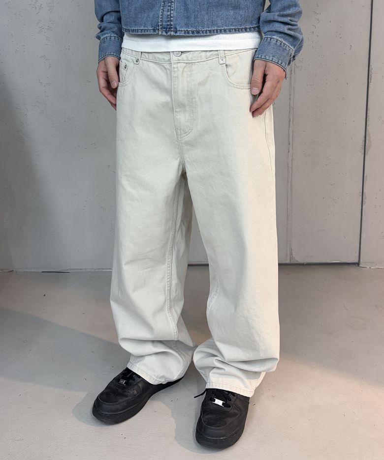 All Day Cotton Pants (Ivory)
