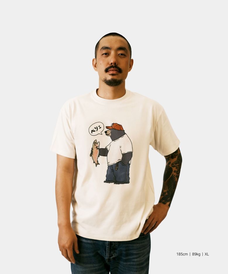 白(백) Heavy Cotton : Bear