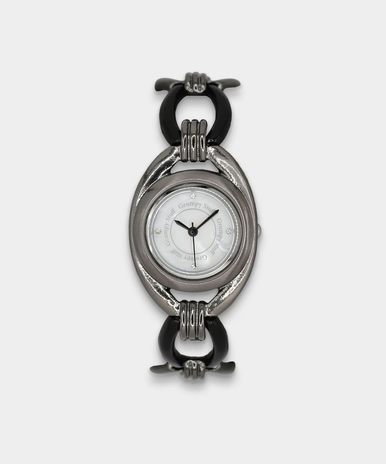 Black Bound Frame Watch