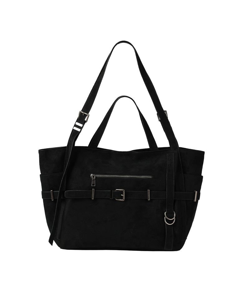 하네스 벨티드 토트백_[BLACK]