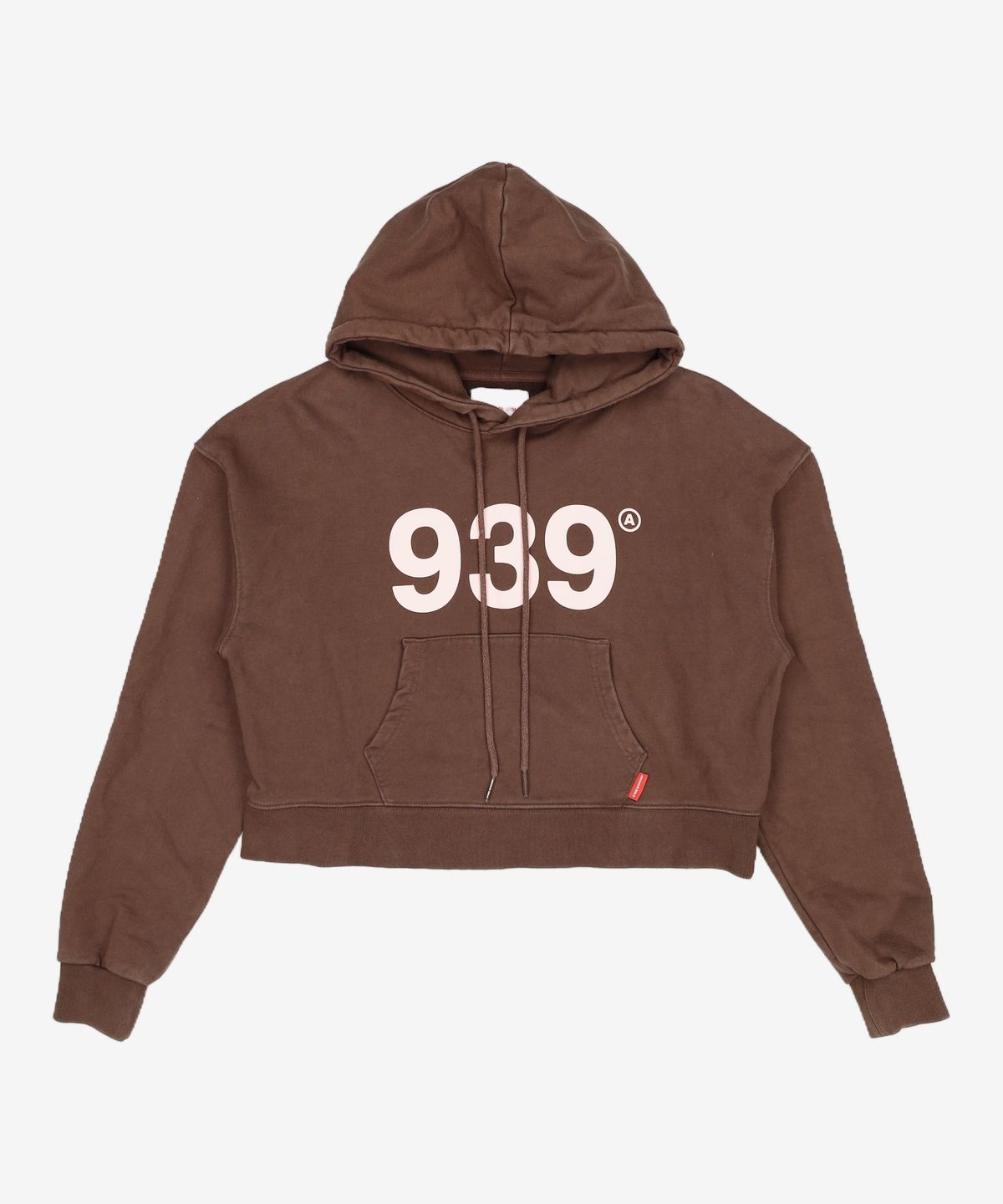 아카이브 볼드(ARCHIVE BOLD) 939 LOGO CROP HOOD (BROWN) FREE